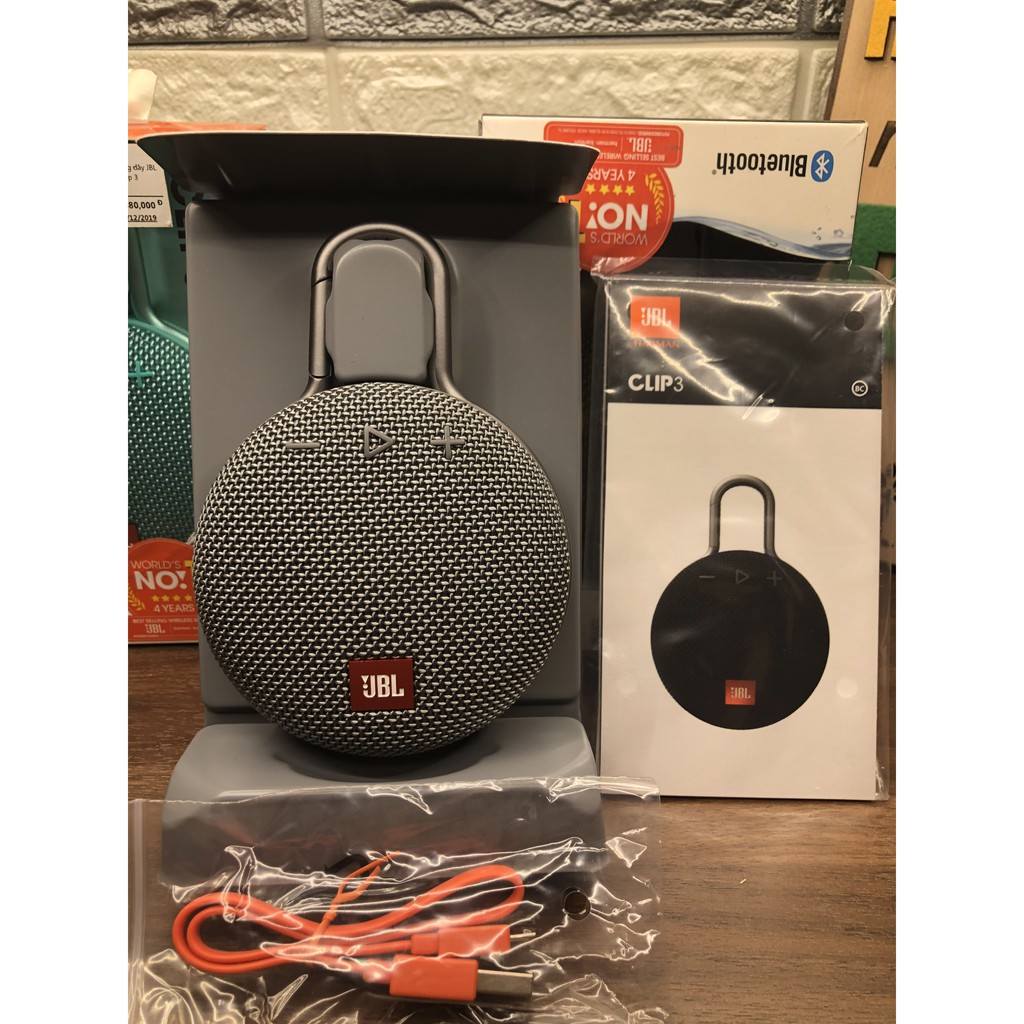 [Mã ELMSBC giảm 8% đơn 300k] [Mới full box] Loa Bluetooth JBL Clip 3