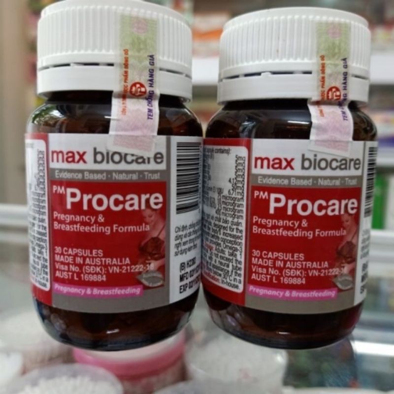 Procare Vitamin tổng hợp cho bà bầu và cho con bú