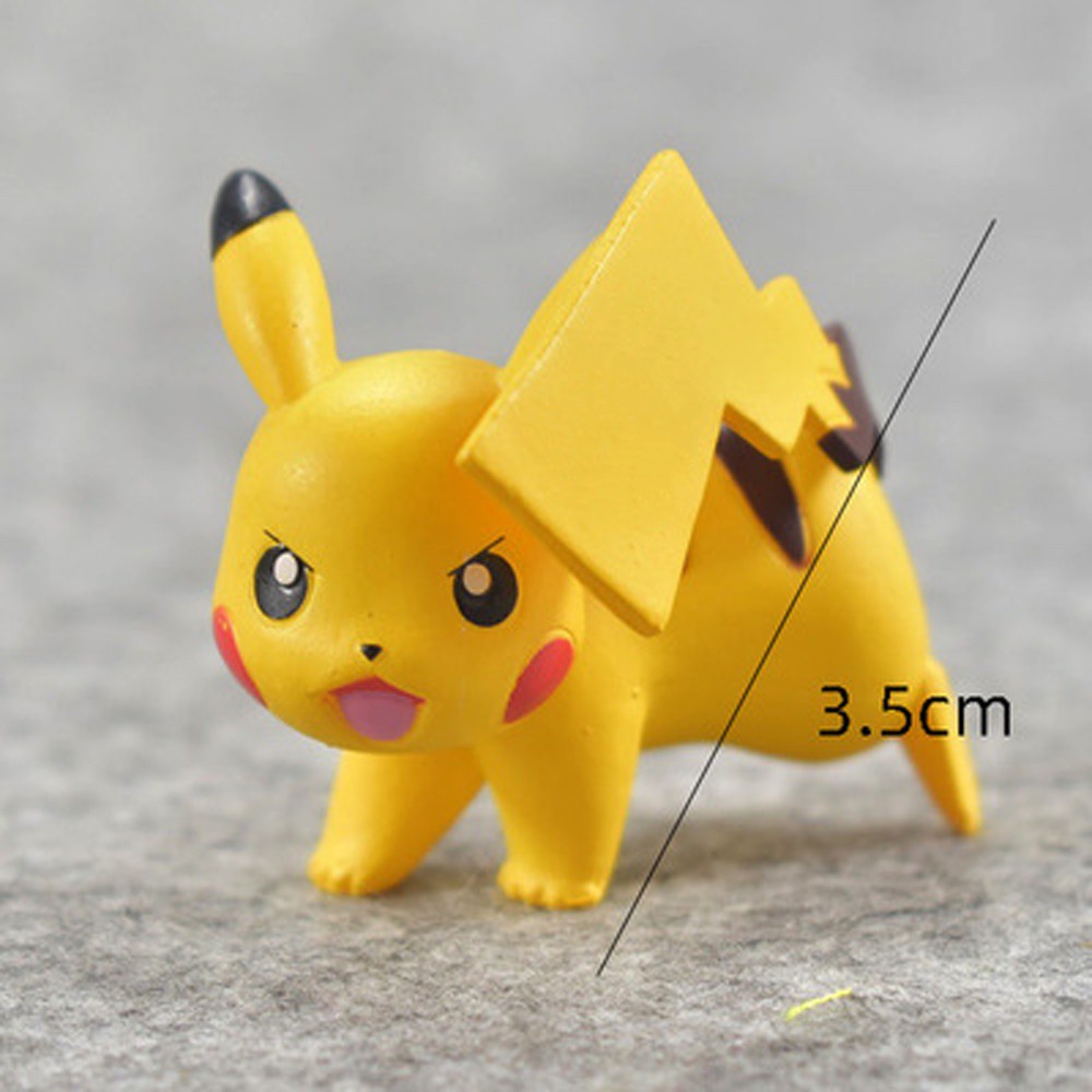 Mô Hình Pikachu 3 - 9cm Được Gia Công Tinh Xảo