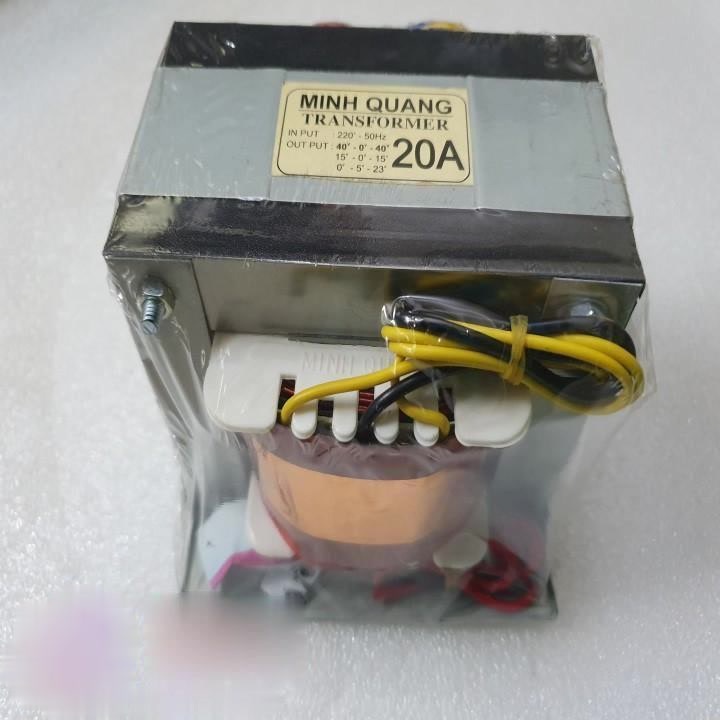 Biến áp nguồn 20A đối xứng 40V