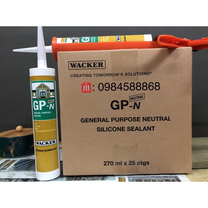 Keo Silicone trung tính Wacker GP_N  CN Đức