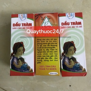 DẦU TRÀM LAVA CHO MẸ VÀ BÉ