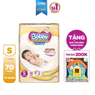 [Chỉ giao miền Nam] [Tặng Nhà Thả Hình Thông Minh] Tã Quần Cao Cấp Bobby Extra Soft Dry S70/M64/L56/XL50/XXL46