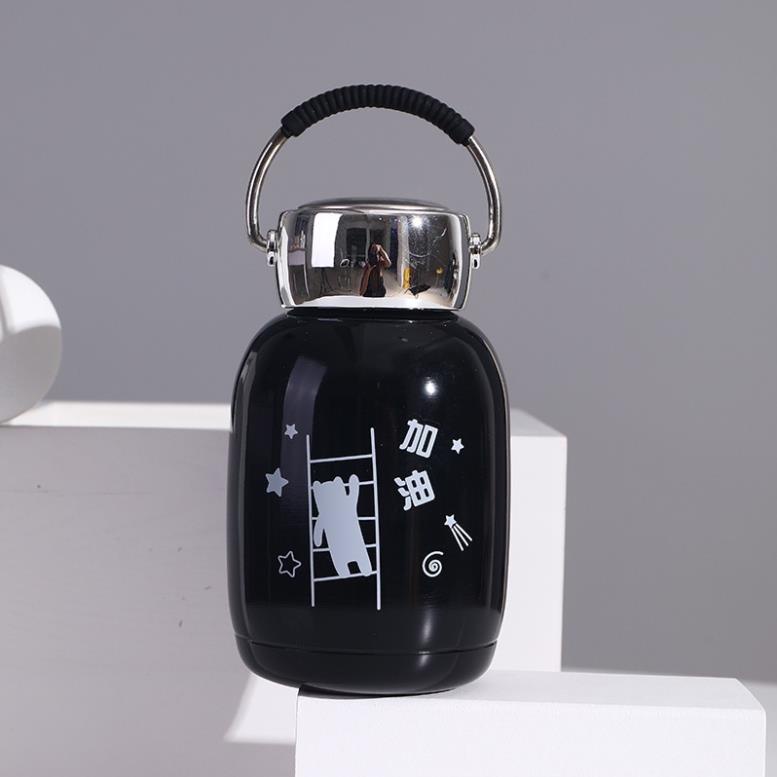 Bình Giữ Nhiệt 230ml Chất Liệu Inox Cao cấp, giữ nhiệt lâu, mẫu mã siêu cute