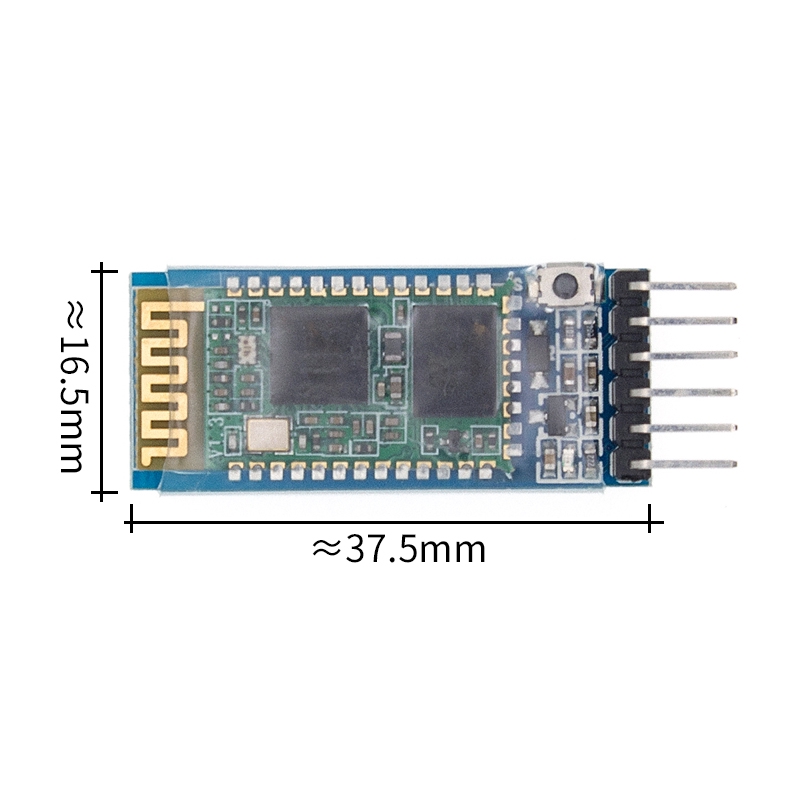 HC-05 HC-06 master-slave 6pin/4pin anti-reverse, integrated Bluetooth serial pass-through module, wireless serial for arduino