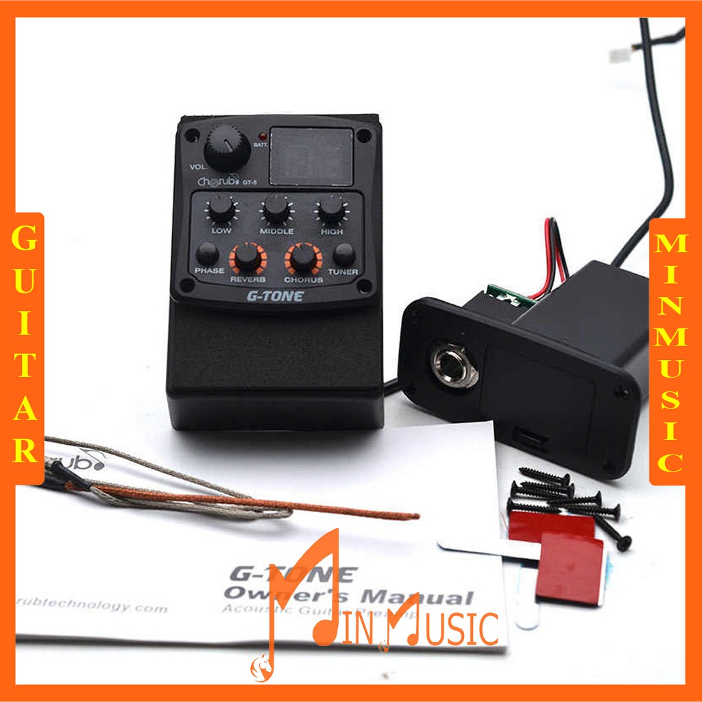 [Chính Hãng] EQ Đàn Guitar Cherub G-Tone GT-5