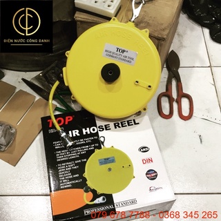 Dây hơi tự rút Vỏ nhựa Top HR-600(chính hãng) 8M