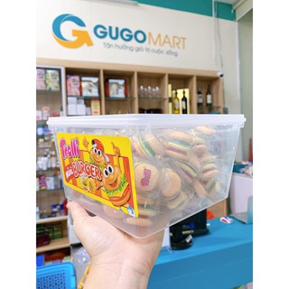 HỘP Kẹo dẻo Trolli mini burger 60x10g (Đức)