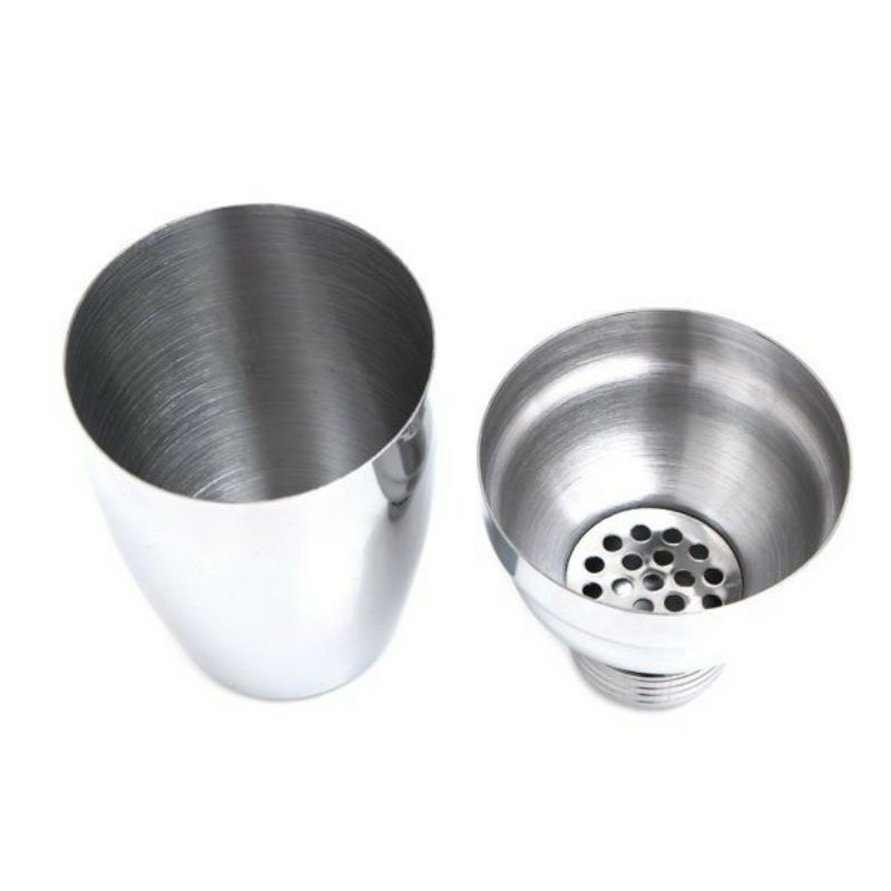 Bình Shaker Inox Dung Tích 350ml Chuyên Dụng Trong Pha Chế Cocktail | Bình Lắc Pha Chế Tiện Lợi Có Thể Lắc Bằng 1 Tay