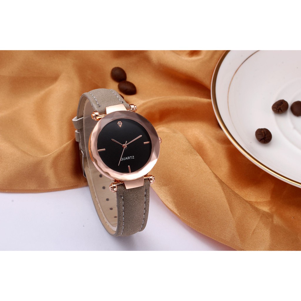 [GIÁ SHOCK] ĐỒNG HỒ NỮ DÂY DA MẶT ĐÁ KIM CƯƠNG DÂY DA LỘN MS032 SIÊU PHẨM CỰC HOT | BigBuy360 - bigbuy360.vn