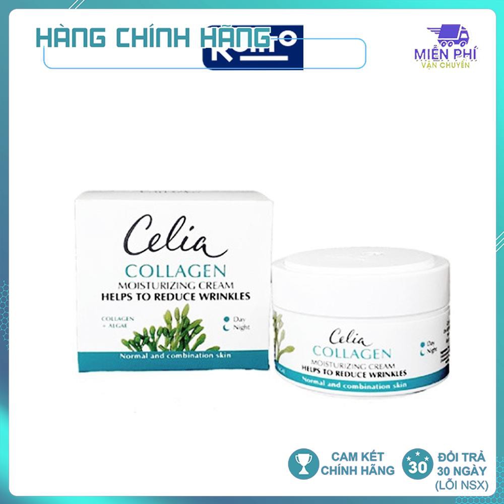 KEM DƯỠNG ẨM CHỐNG NHĂN COLLAGEN CELIA COLLAGEN MOISTURIZING CREAM- 50ML