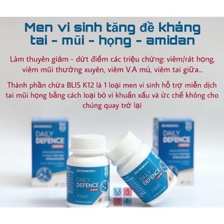 Men Tăng Đề Kháng Tai Mũi Họng cho bé từ 6m+