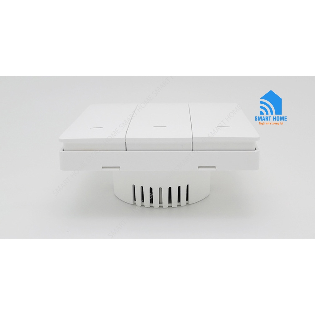 Công tắc điện thông minh wifi, công tắc âm tường Smart life thông minh, bản 1/2/3 nút