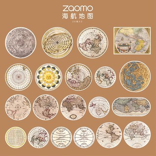 Gói 40 sticker vintage trang trí đa dụng (Hàng có sẵn)