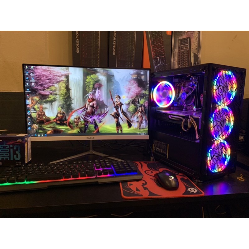 [ Màn hình 24inh ] Bộ máy tính chơi game mọi game liên minh FO4 GTA5 PUBG | BigBuy360 - bigbuy360.vn