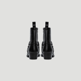 Giày boot THE WOLF the alpha wolf harness boot - Black