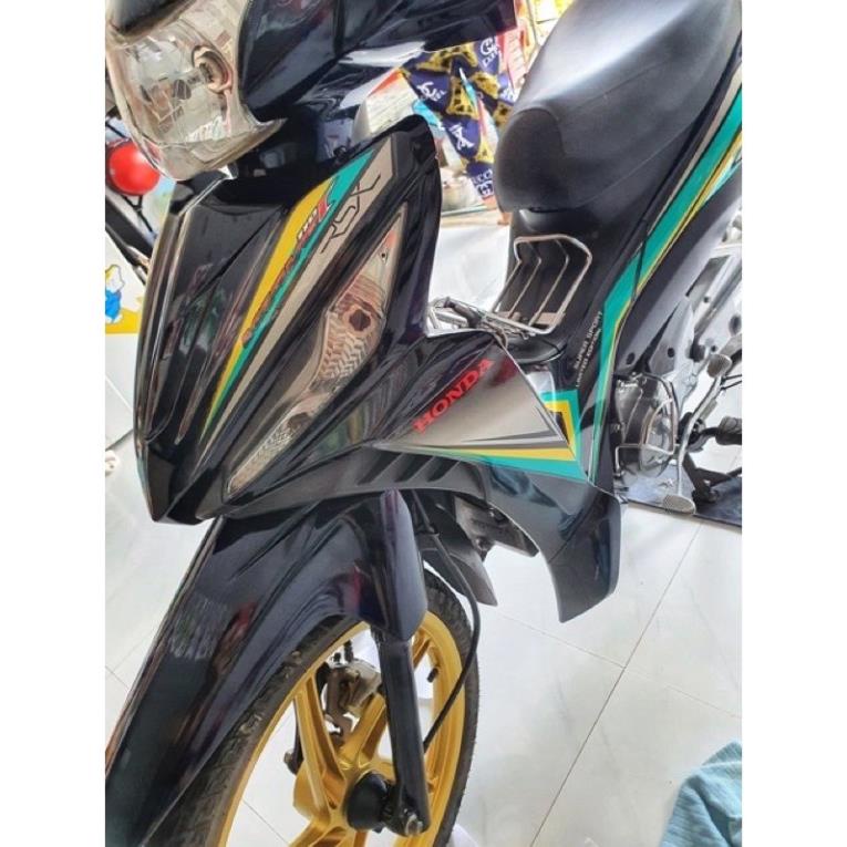 Tem xe wave Rsx dán xe đen