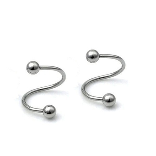 Khuyên Xỏ Mũi / Môi / Sụn Dạng Xoắn Cá Tính Cho Nữ