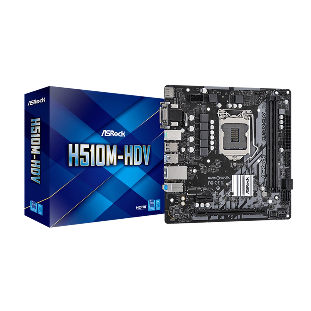 Máy tính văn phòng NHC02 - CPU Pentium G5905 - Chipset H510 - Ram DDR4 4GB - SSD 120GB - PSU ATX Orient 450 - Win10