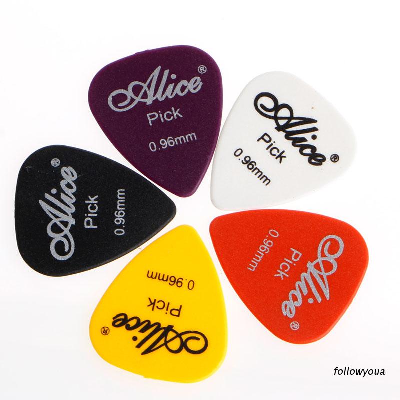 Bộ 5 Miếng Gảy Đàn Nhiều Màu Cho Đàn Guitar Điện