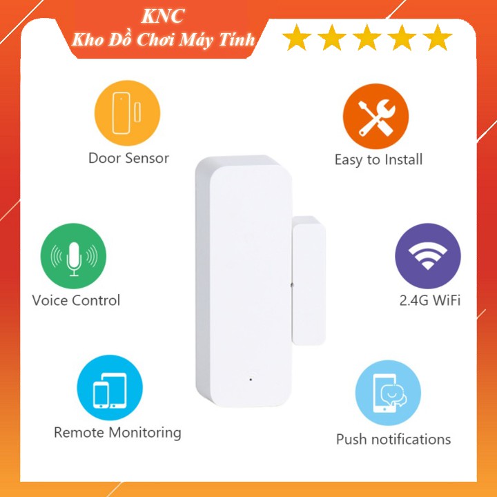 [Thanh lý] Bộ báo động chống trộm tách cửa điều khiển từ xa qua wifi