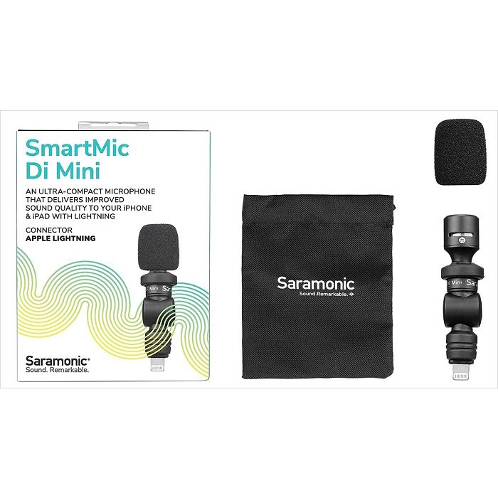 [Mã ELHACE giảm 4% đơn 300K] Micro thu âm Saramonic SmartMic Di Mini