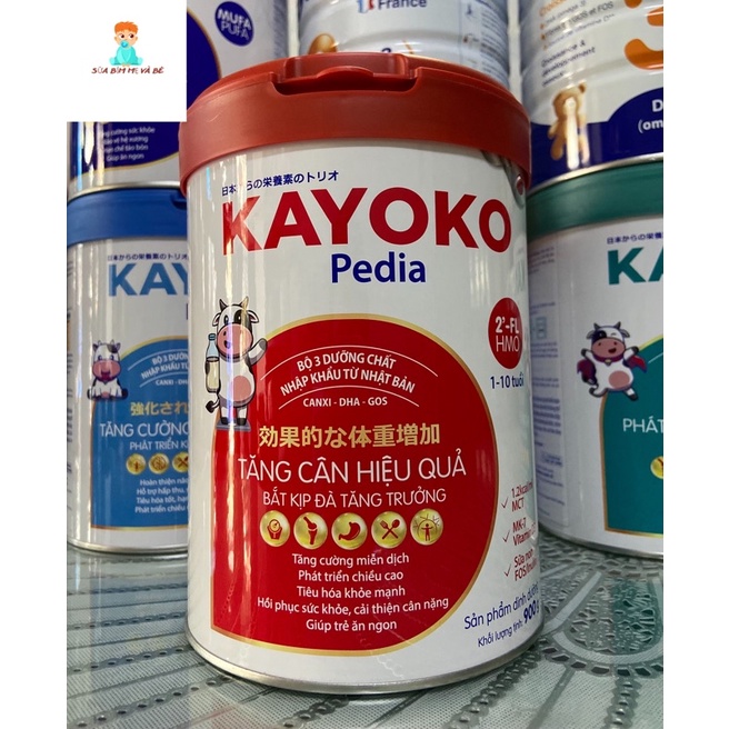 Sữa bột Kayoko Pedia công nghệ Nhật 900g