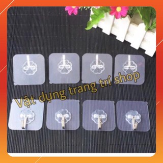 Móc dán tường siêu dính 6*6 cm combo 10c