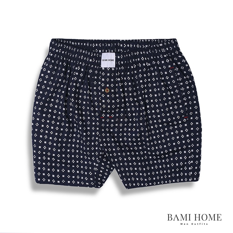 Quần short đùi mặc ngủ, mặc nhà BAMI HOME có túi tiện lợi đa dạng họa tiết QNCT1- 56 | BigBuy360 - bigbuy360.vn