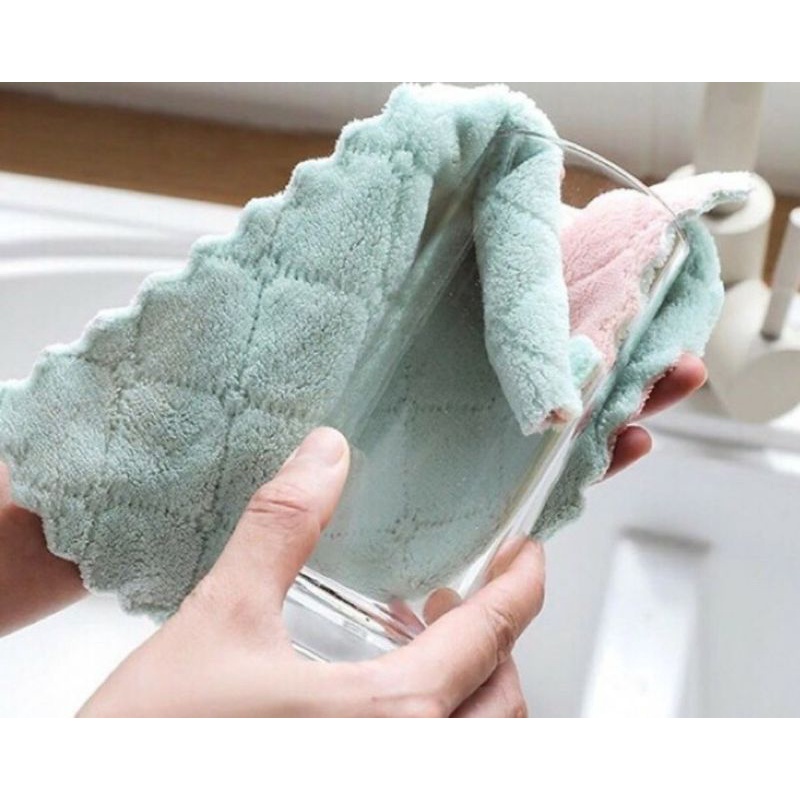 Khăn lau bếp đa năng 2 mặt siêu thấm