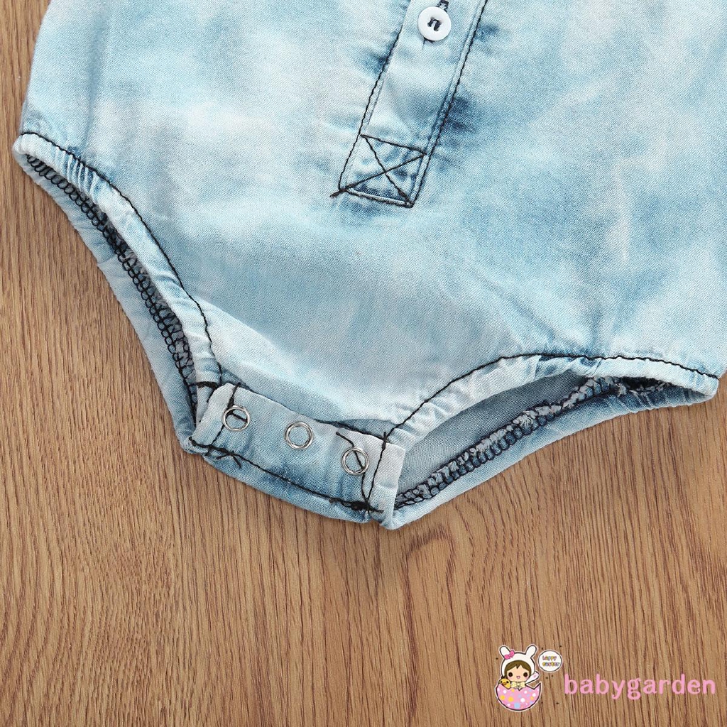 Jumpsuit Tay Ngắn Được Làm Từ Chất Liệu Cotton Dùng Cho Bé Trai