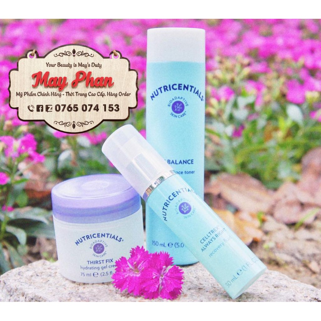 Sữa rửa mặt Nutricentials Creamy Cleansing Lotion Nu Skin  Pure Cleansing Gel da khô & dầu