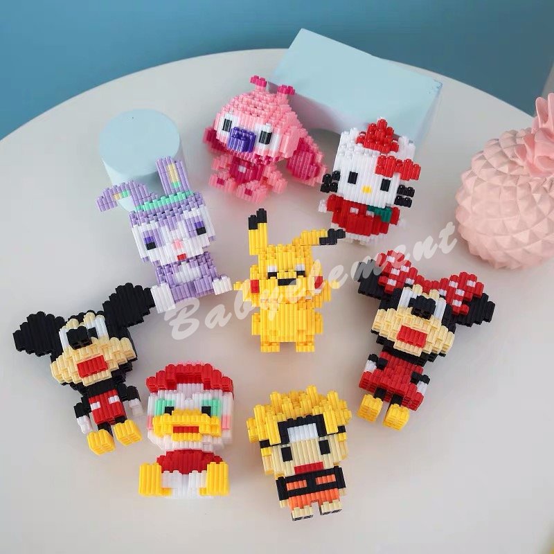 Mô Hình Đồ Chơi Lắp Ráp Nhân Vật Hoạt Hình Luffy Thanos DIY Sáng Tạo Dành Cho Trẻ Em