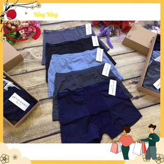Set 5 quần sịp đùi nam thông hơi Muji