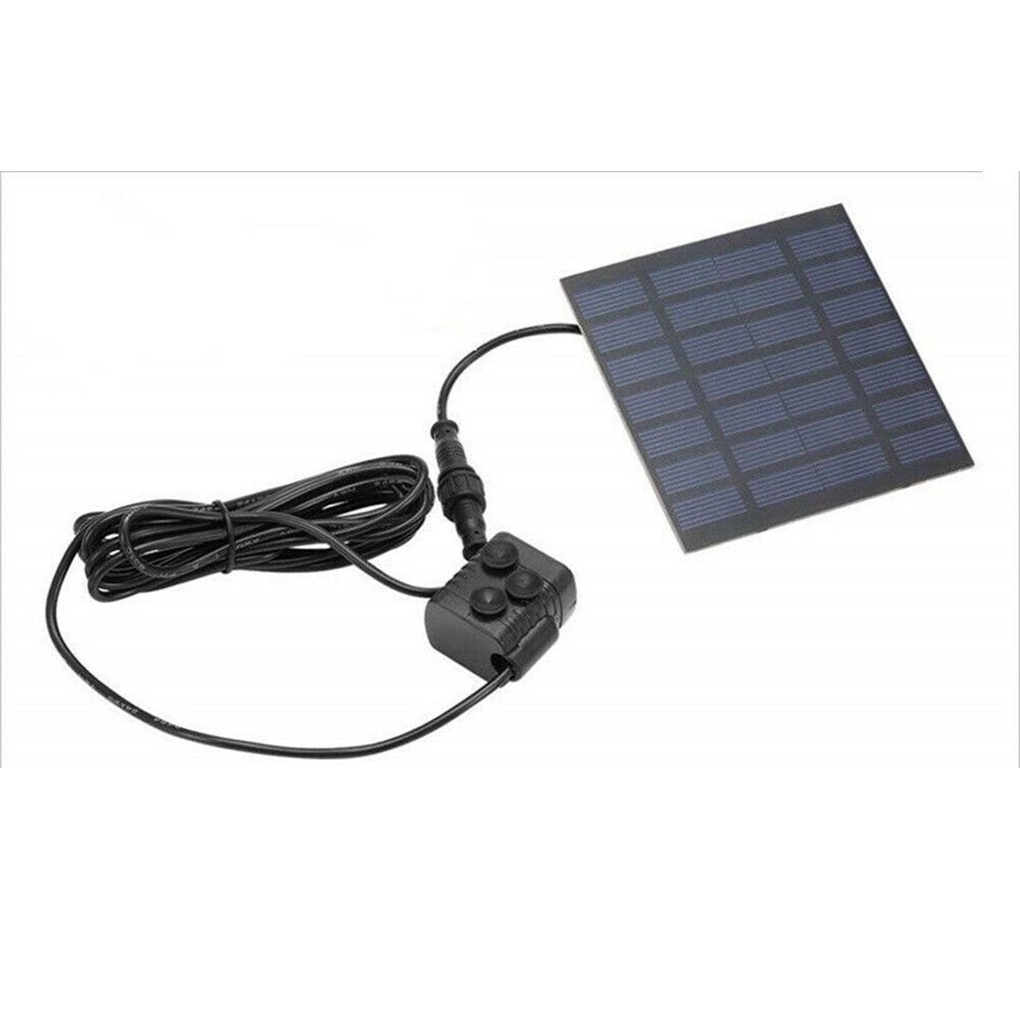 [CHOO] Solar Panel Powered Water Pump Garden Lawn Pool Pond Fish Aquarium Fountain Courtyards 180L/H
