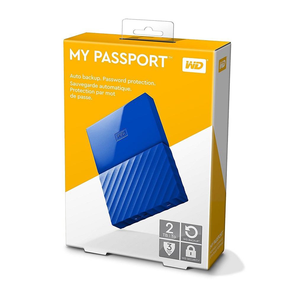 Ổ Cứng Di Động WD My Passport HDD 2TB