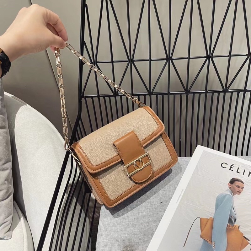 ORDER - TÚI MESSENGER FORM VUÔNG PHỐI MÀU CỰC XINH