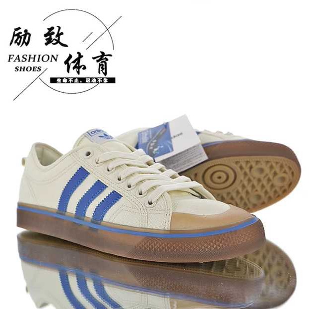 Bata adidas nam 3 sọc răng cưa thân, đế kếp trong