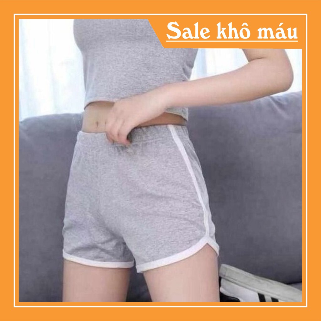 [ HOT ]  QUẦN SHORTS NỮ CHẠY VIỀN RẺ ĐẸP (FOM 40-56KG) .JULY