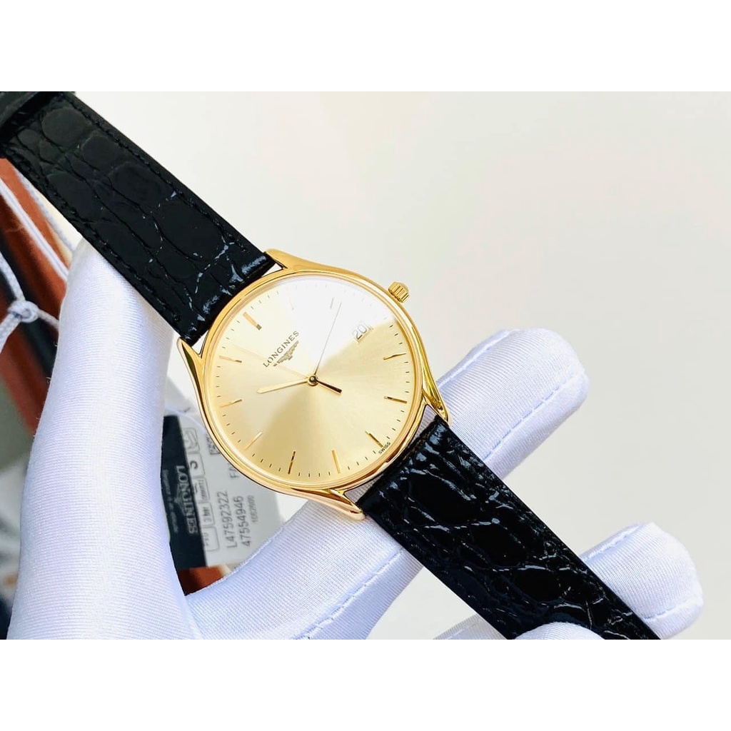 Đồng hồ nam dây da Longines Lyre L4.759.2.32.2 BHTC