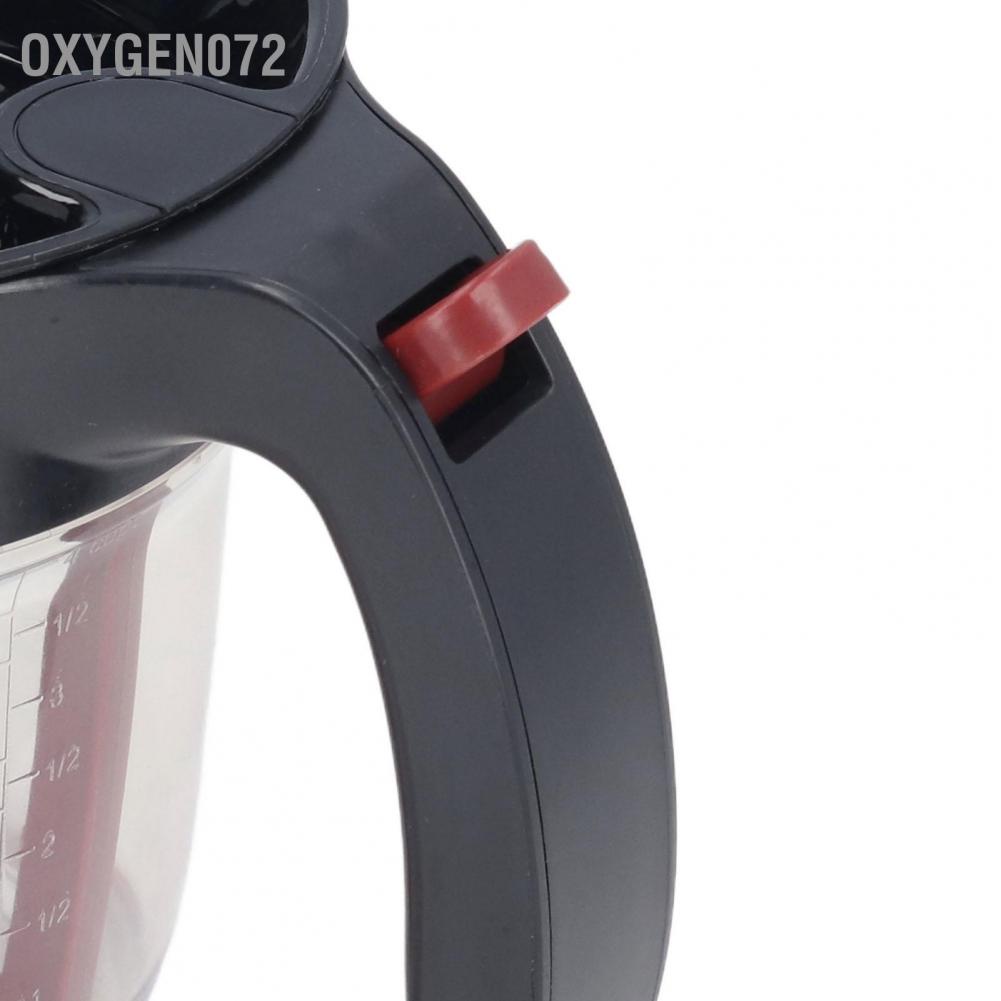 Oxygen072 Tách dầu súp PP An toàn Hiệu quả cao Bộ lọc kép tách nước mỡ cho sức khỏe