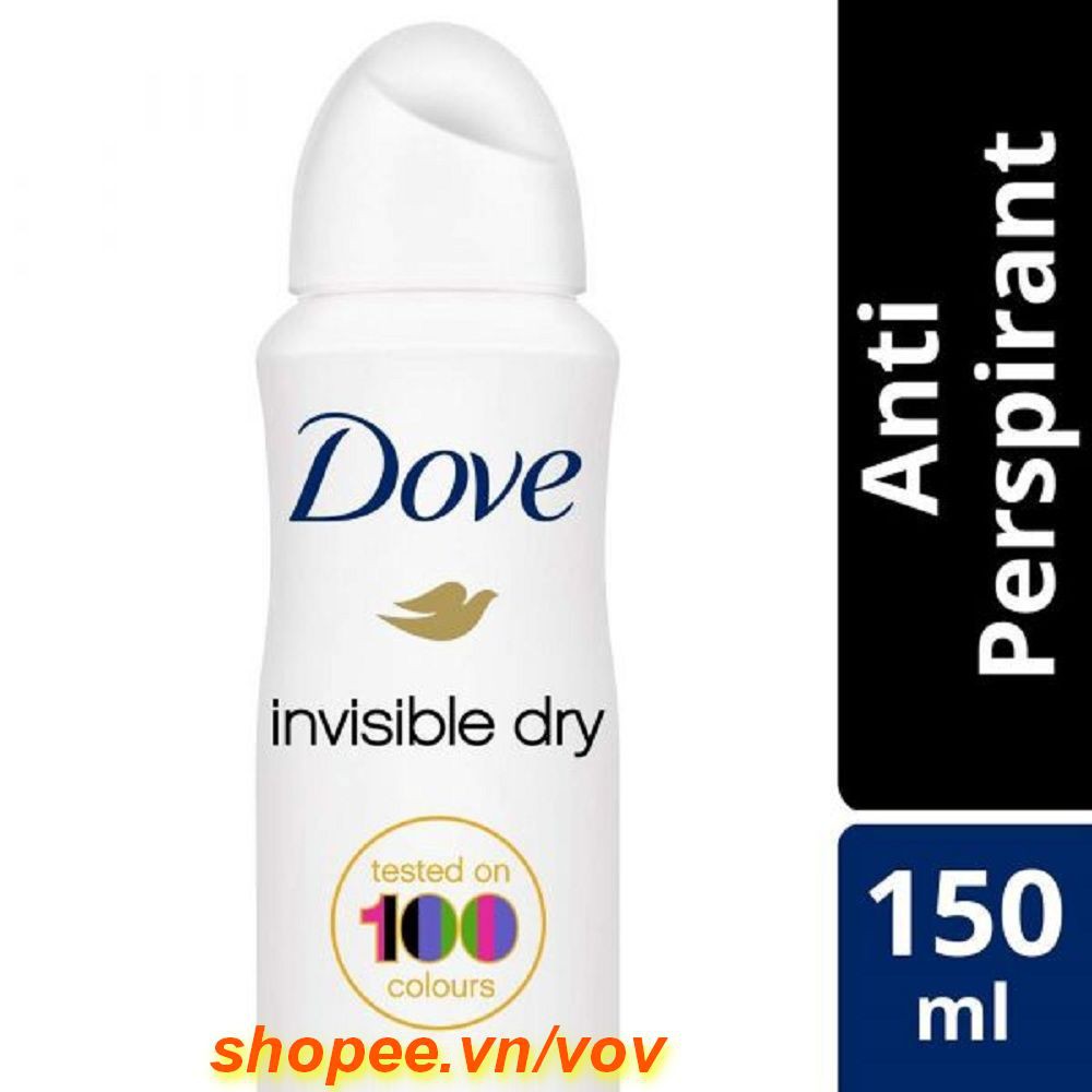 Xịt Khử Mùi Nữ 150Ml Dove Invisible Dry, Vov Cung Cấp & Bảo Trợ.