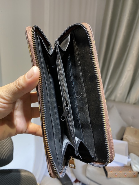 Ví Cầm Tay Nữ Thời Trang Kẻ Caro Khoá Kéo Nhiều Ngăn Đựng Tiền,Đựng Thẻ | BigBuy360 - bigbuy360.vn