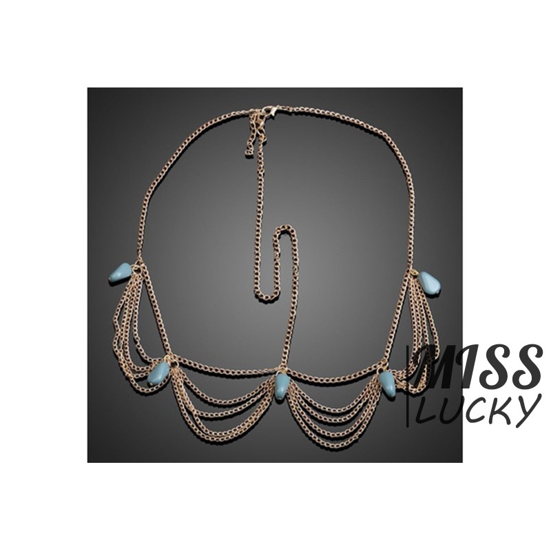 Chuỗi dây trang trí tóc thiết kế xinh xắn thời trang cho nữ