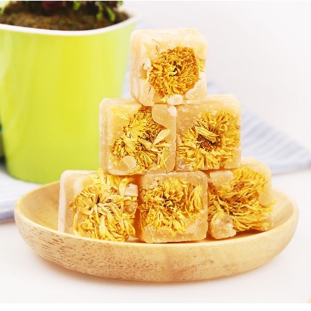 Trà Hoa Cúc Đường Phèn Mật Ong Dạng Viên