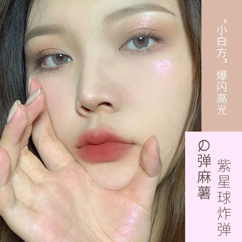 Phấn Bắt Sáng Dạng Nén Khoai Tây Nghiền Làm Sáng Khuôn Mặt gogotales