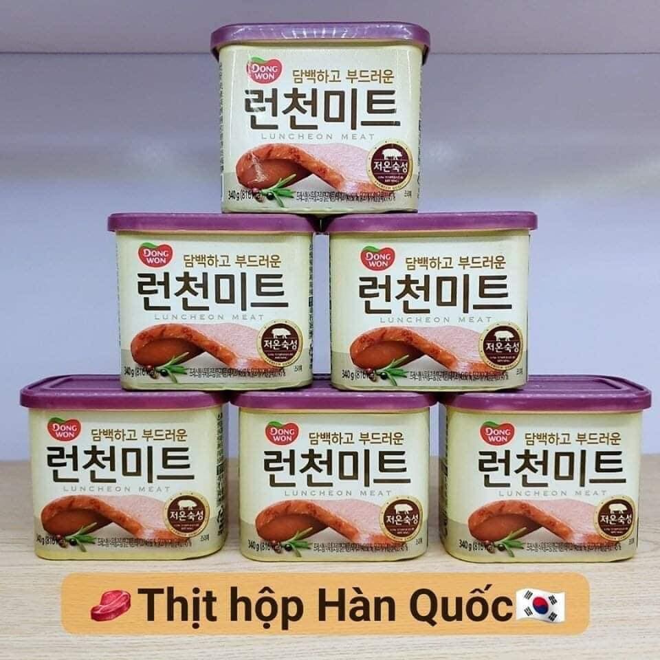 THỊT HỘP DONG WON HÀN QUỐC 340G ĐỒ ĂN VẶT NGON RẺ