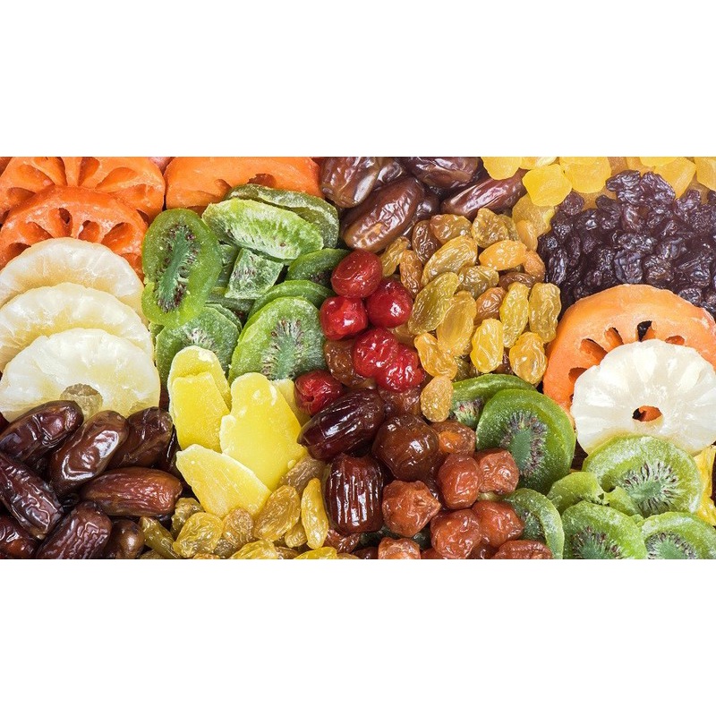 BỘ SƯU TẬP 200G Ô MAI - MỨT HOA QUẢ SẤY DẺO ĐÀ LẠT THƠM NGON