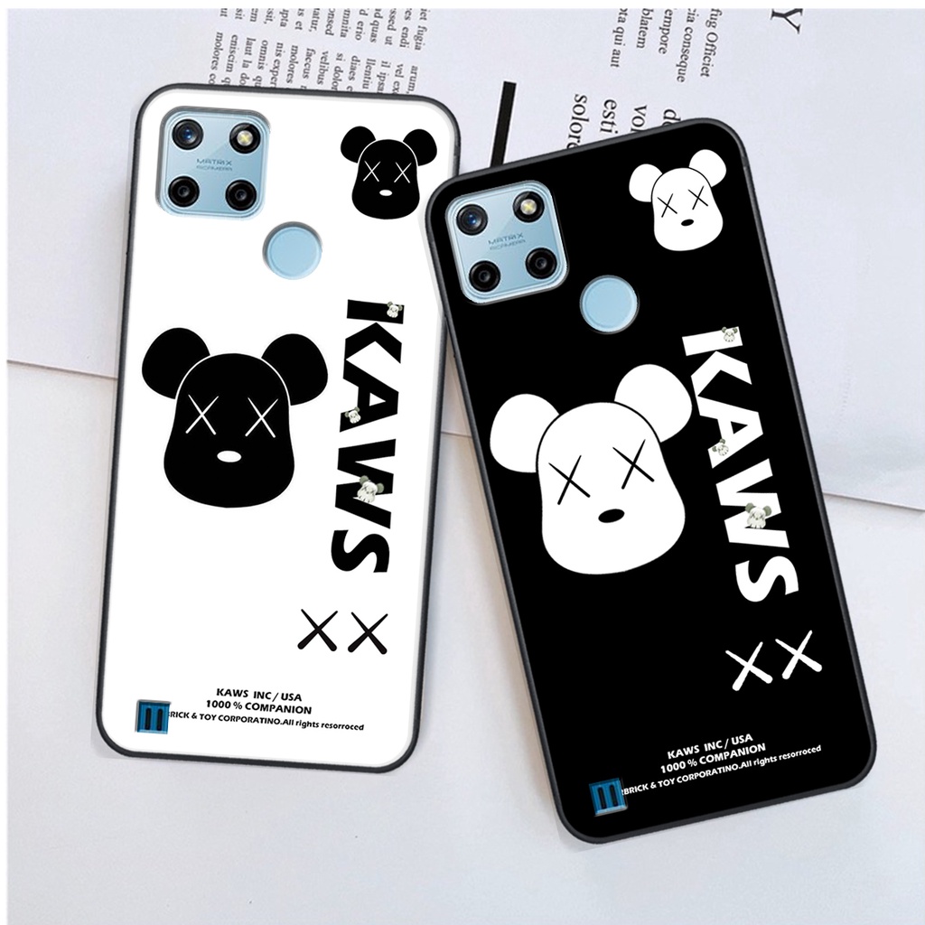 Ốp lưng Realme C25Y in hình K@ws, Cool Be@r SIÊU NGẦU