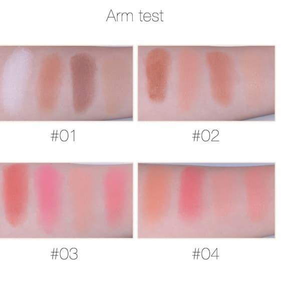 (hàng Mới Về) Bảng Phấn Tạo Khối Trang Điểm 4 Màu O.two.o 9110 / Ki | BigBuy360 - bigbuy360.vn